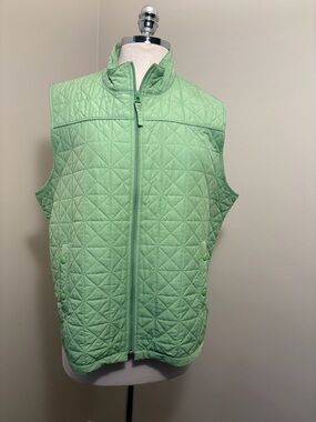 Tabots Petites lightweight thin quilted vest - size XL